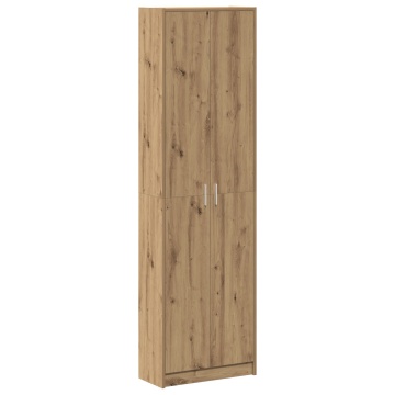 Dulap Artisan Oak 55x25x189 cm Lemn Prelucrat - Img 2