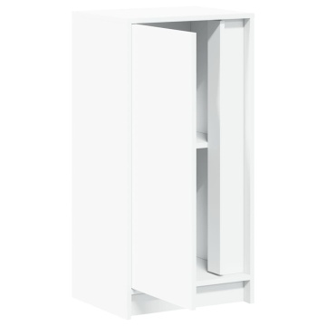Dulap cu LED, alb, 42,5x34x85 cm, lemn prelucrat - Img 6