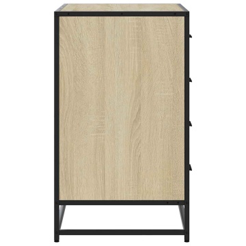 Dulap cu sertare, stejar sonoma, 70x41x70 cm, lemn compozit - Img 5