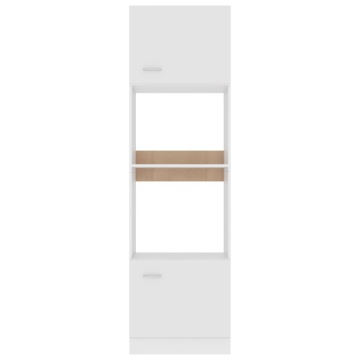 Dulap cuptor microunde “Lyon”, alb, 60 x 57 x 207 cm - Img 5