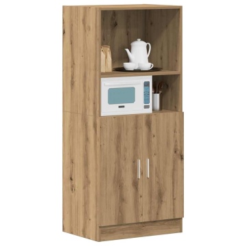 Dulap de bucătărie stejar artizanal 57x41,5x131,5 cm lemn - Img 3