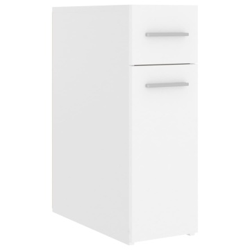 Dulap de farmacie, alb, 20x45,5x60 cm, PAL - Img 2
