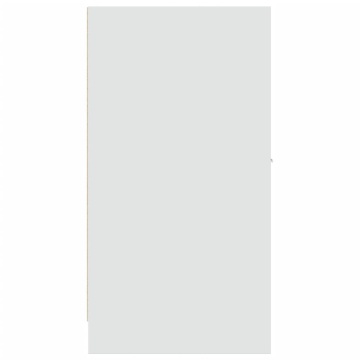 Dulap de farmacie, alb, 30x41x77,5 cm, lemn prelucrat - Img 5