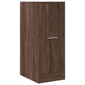 Dulap de farmacie, stejar maro, 30x41x77,5 cm, lemn prelucrat - Img 3