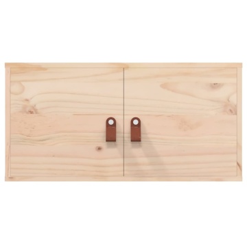 Dulap de perete, 60x30x30 cm, lemn masiv de pin - Img 3