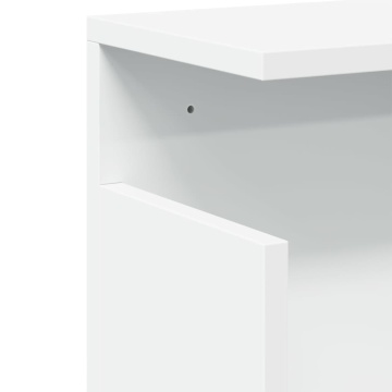 Dulap de perete, alb, 60x20x30 cm, lemn prelucrat - Img 6