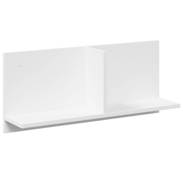 Dulap de perete, alb, 70x16,5x30 cm, lemn prelucrat - Img 2