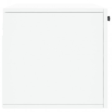 Dulap de perete, alb, 80x36,5x35 cm, lemn compozit - Img 6