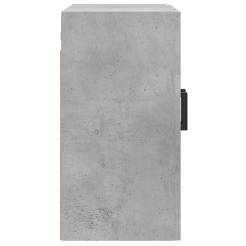 Dulap de perete, gri beton, 60x31x60 cm, lemn compozit - Img 6