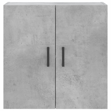 Dulap de perete, gri beton, 60x31x60 cm, lemn compozit - Img 8