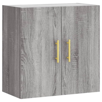 Dulap de perete, gri sonoma, 60x31x60 cm, lemn compozit - Img 2