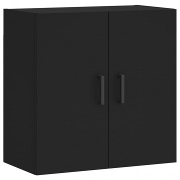 Dulap de perete, negru, 60x31x60 cm, lemn compozit - Img 2