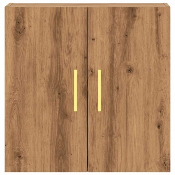 Dulap de perete, stejar artizanal, 60x31x60 cm, lemn prelucrat - Img 4