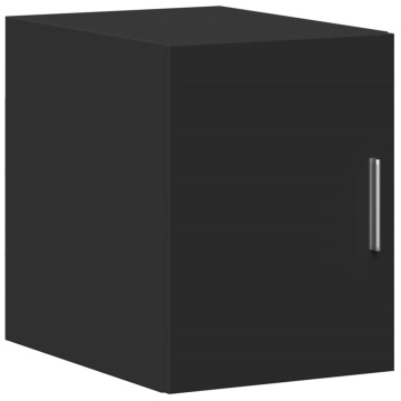 Dulap depozitare slim negru 30x42,5x225 cm lemn prelucrat - Img 8