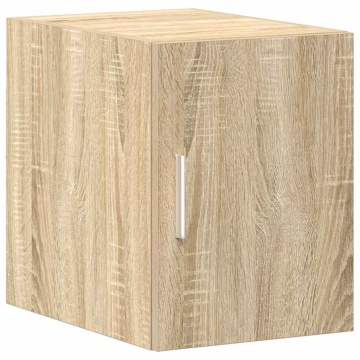 Dulap depozitare slim stejar sonoma 30x42,5x225cm lemn compozit - Img 8