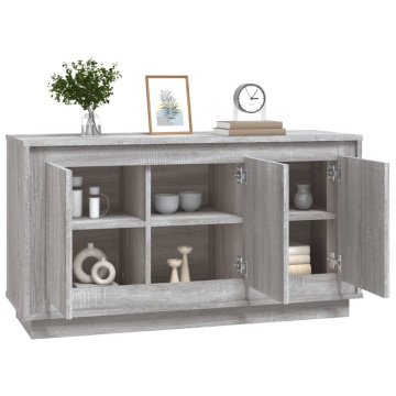 Dulap, gri sonoma, 102x35x55 cm, lemn prelucrat - Img 4