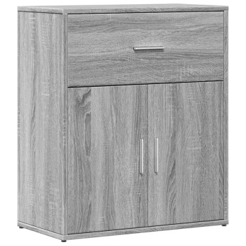 Dulap, gri sonoma, 60x31x70 cm, lemn prelucrat - Img 2