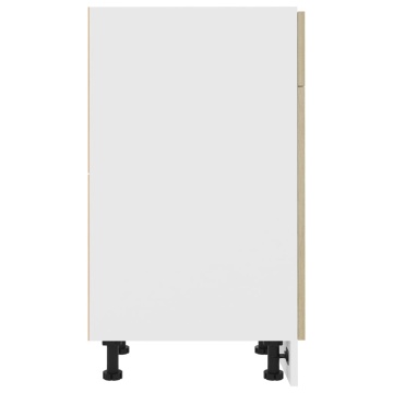 Dulap inferior cu sertar, stejar Sonoma, 50x46x81,5 cm, lemn - Img 7