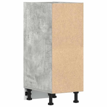 Dulap inferior, gri beton, 30x44,5x81,5 cm, PAL - Img 5