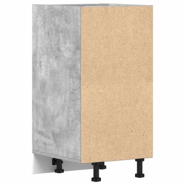 Dulap inferior, gri beton, 40x44,5x81,5 cm, PAL - Img 5