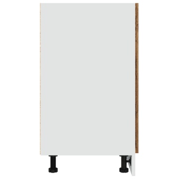 Dulap inferior, lemn vechi, 60x46x81,5 cm, lemn prelucrat - Img 5