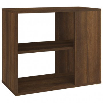 Dulap lateral, stejar maro, 60x30x50 cm, lemn prelucrat - Img 2