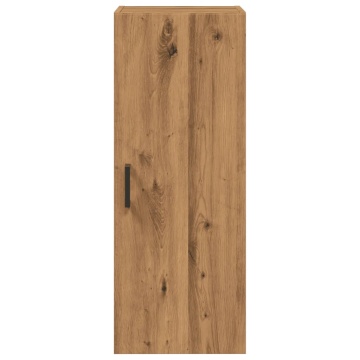 Dulap pe perete stejar artizanal, 34,5x34x90 cm, lemn prelucrat - Img 8