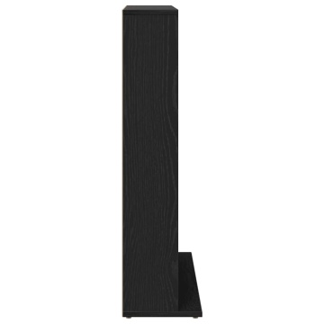 Dulap pentru CD-uri, stejar negru, 100,5x23x89,5 cm - Img 5