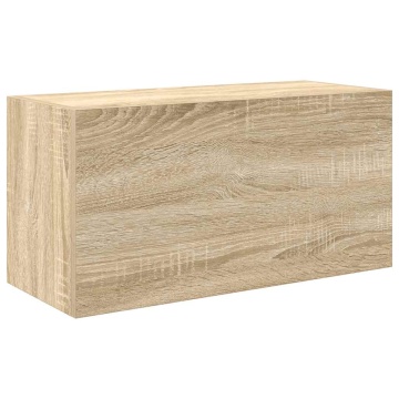 Dulap perete baie, stejar sonoma, 60x25x30 cm, lemn prelucrat - Img 2