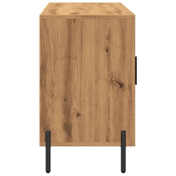 Dulap, stejar artizanal, 100x36x60 cm, lemn prelucrat - Img 8