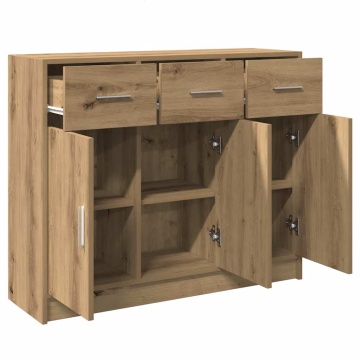 Dulap, stejar artizanal, 91x28x75 cm, lemn prelucrat - Img 8