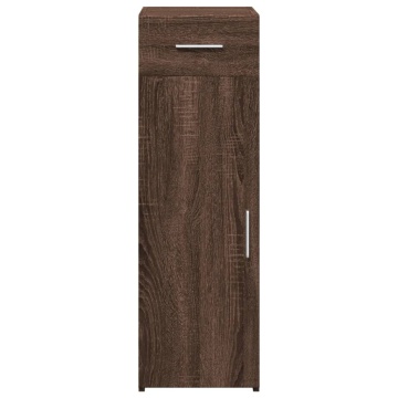 Dulap, stejar maro, 30x42,5x93 cm, lemn prelucrat - Img 4