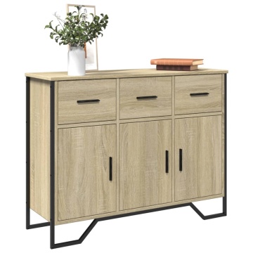 Dulap, stejar sonoma, 97x32,5x74,5 cm, lemn prelucrat - Img 1
