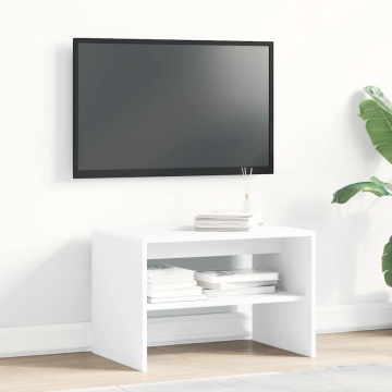 Dulap TV alb 60x40x40 cm lemn prelucrat - Img 3