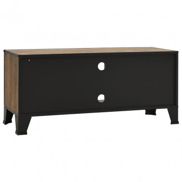 Dulap TV ,maro,105x36x47 cm,metal și MDF - Img 8