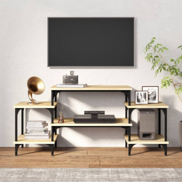 Dulap TV, stejar sonoma, 117x35x52 cm, lemn prelucrat - Img 3