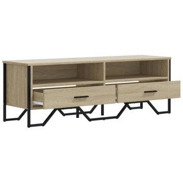 Dulap TV, stejar sonoma, 122x34x41 cm, lemn prelucrat - Img 6