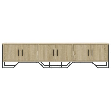 Dulap TV, stejar sonoma, 180x34x41 cm, lemn prelucrat - Img 4