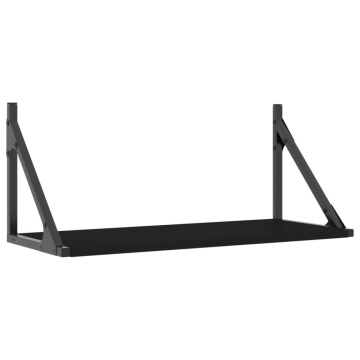 Dulapuri de perete, 2 buc., negru, 60x25x25,5 cm, lemn - Img 4