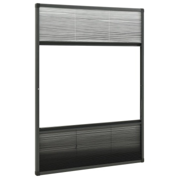 Ecran insecte pentru ferestre, cu umbrar, 80x120 cm, aluminiu - Img 7