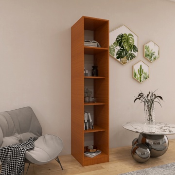 Etajera Simpla, 200x45x45 cm, Culoare Cires din pal de 18 mm - Img 1