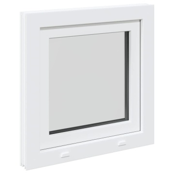 Fereastra de subsol „RISOR” 60x60 cm Rabatabil DIN Stânga Alb - Img 6