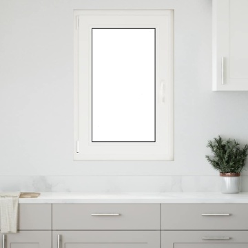 Fereastra de subsol „RISOR” 60x80 cm Rabatabil DIN Stânga Alb - Img 1