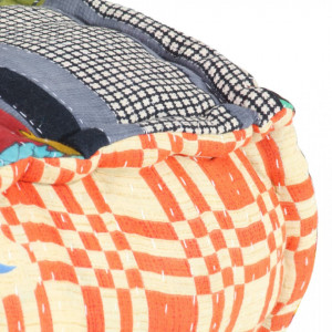Fotoliu puf modular, model petice, material textil - Img 4