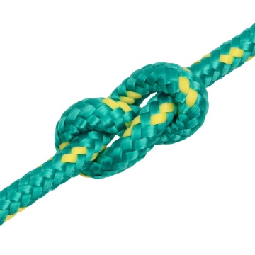 Frânghie de barcă, verde, 10 mm, 25 m, polipropilenă - Img 6