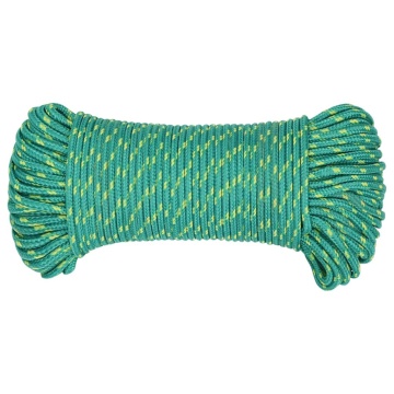 Frânghie de barcă, verde, 5 mm, 25 m, polipropilenă - Img 3