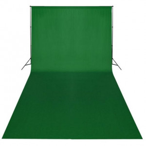 Fundal foto, bumbac, verde, 600 x 300 cm, Chroma Key - Img 5