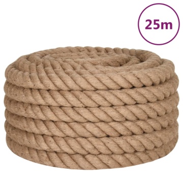 Funie de iută, 25 m lungime, 36 mm grosime - Img 2
