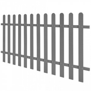 Gard din șipci, 200 x 100 cm, WPC - Img 2