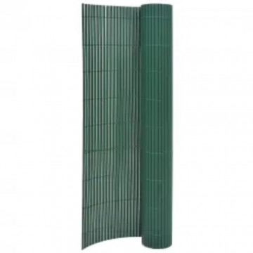 Gard pentru grădină cu 2 fețe, verde, 110x500 cm - Img 1